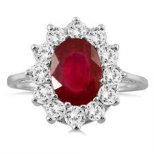 Red ruby ring