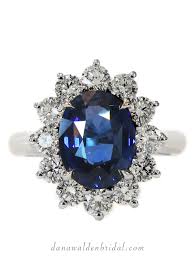 Blue sapphire ring
